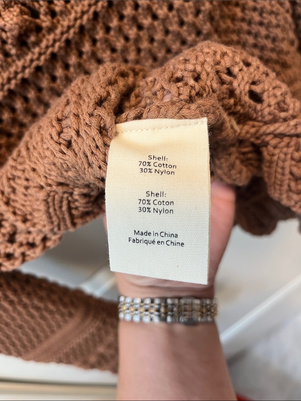 NWT L'Agence kiva open stitch ruffle cardigan - Picture 4 of 4